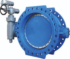 Double eccentri butterfly valve